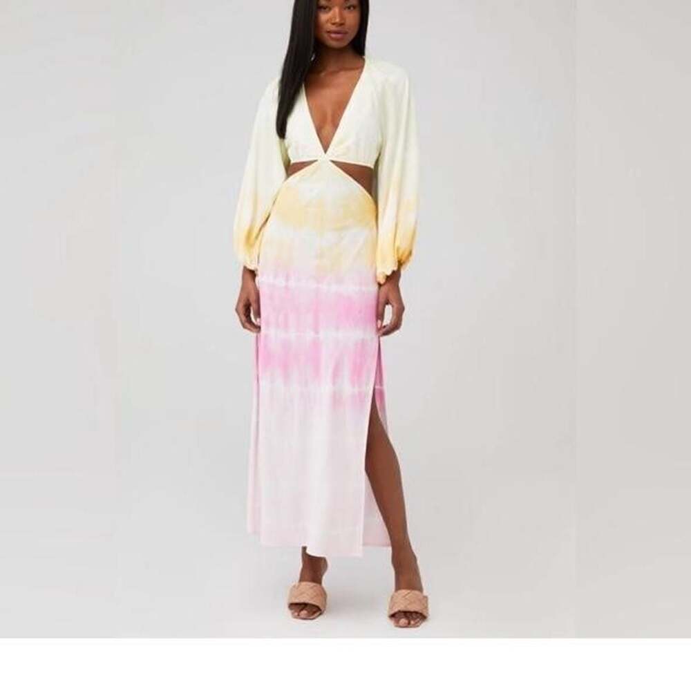 Jen's Pirate Booty Rio Sonora Tie-Dye Maxi Dress Large